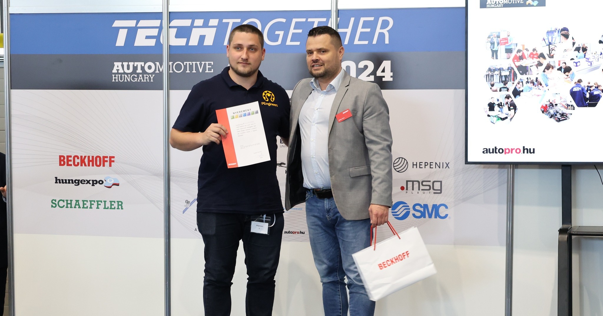 Sikeres szereplés a Techtogether versenyen!