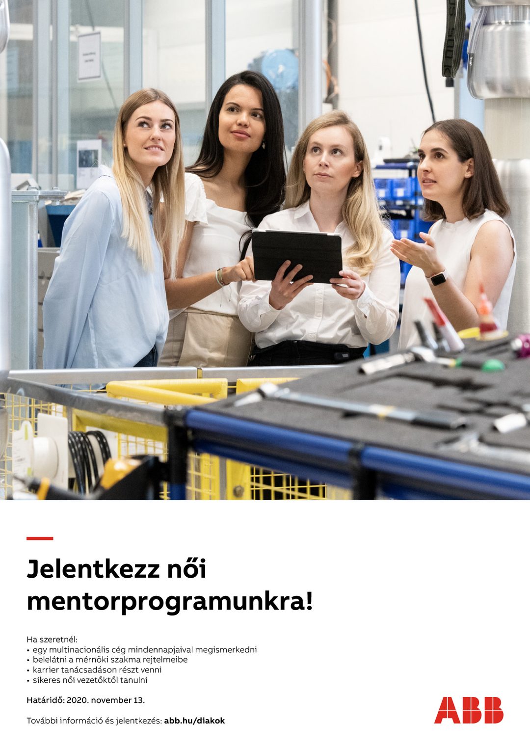 ABB Női mentorprogram poster 2020
