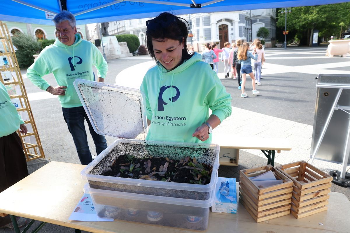 A Pannon Egyetem Hulladékgazdálkodási Kompetenciaközpontja is részt vett a kaposvári Klímanapon