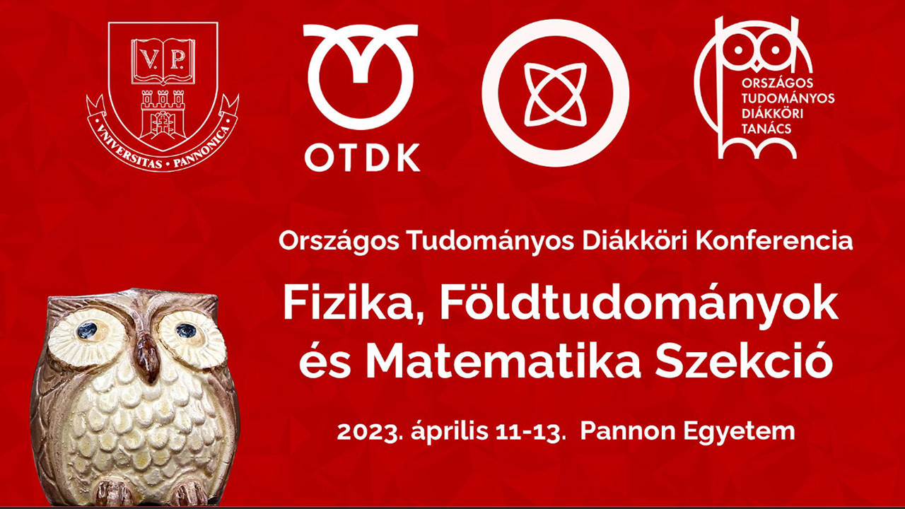 36. OTDK FiFöMa díjazottak a Pannon Egyetemen 