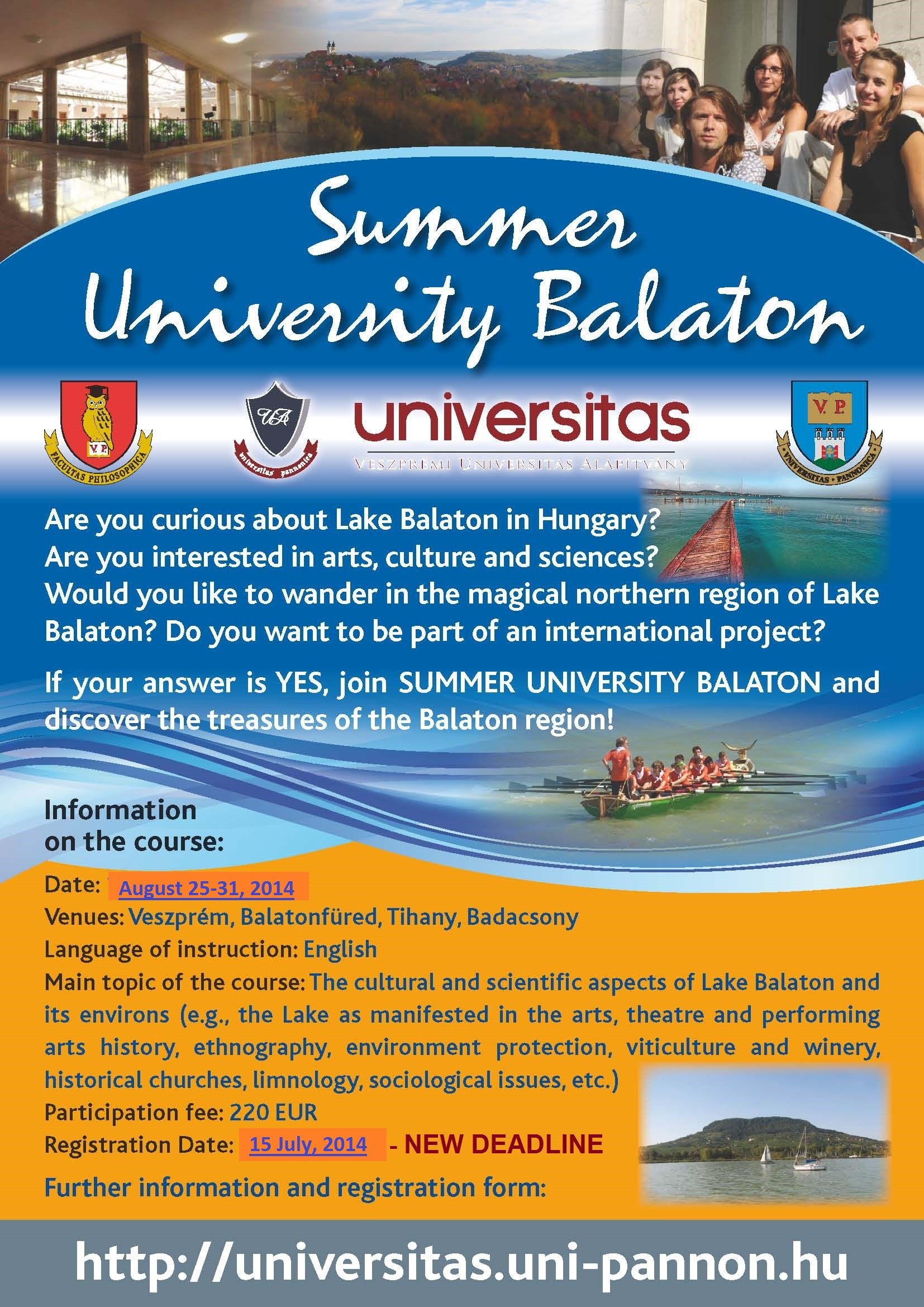 Plakat nyari egyetem ENG 2014