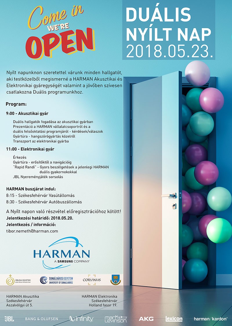DUÁLIS NYILTNAP HARMAN2018